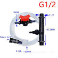 G3 4 Venturi Fertilization System G1 2 Irrigation Venturi Automatic Fertilizer Injector Greenhouse Agricultural Tool 1set